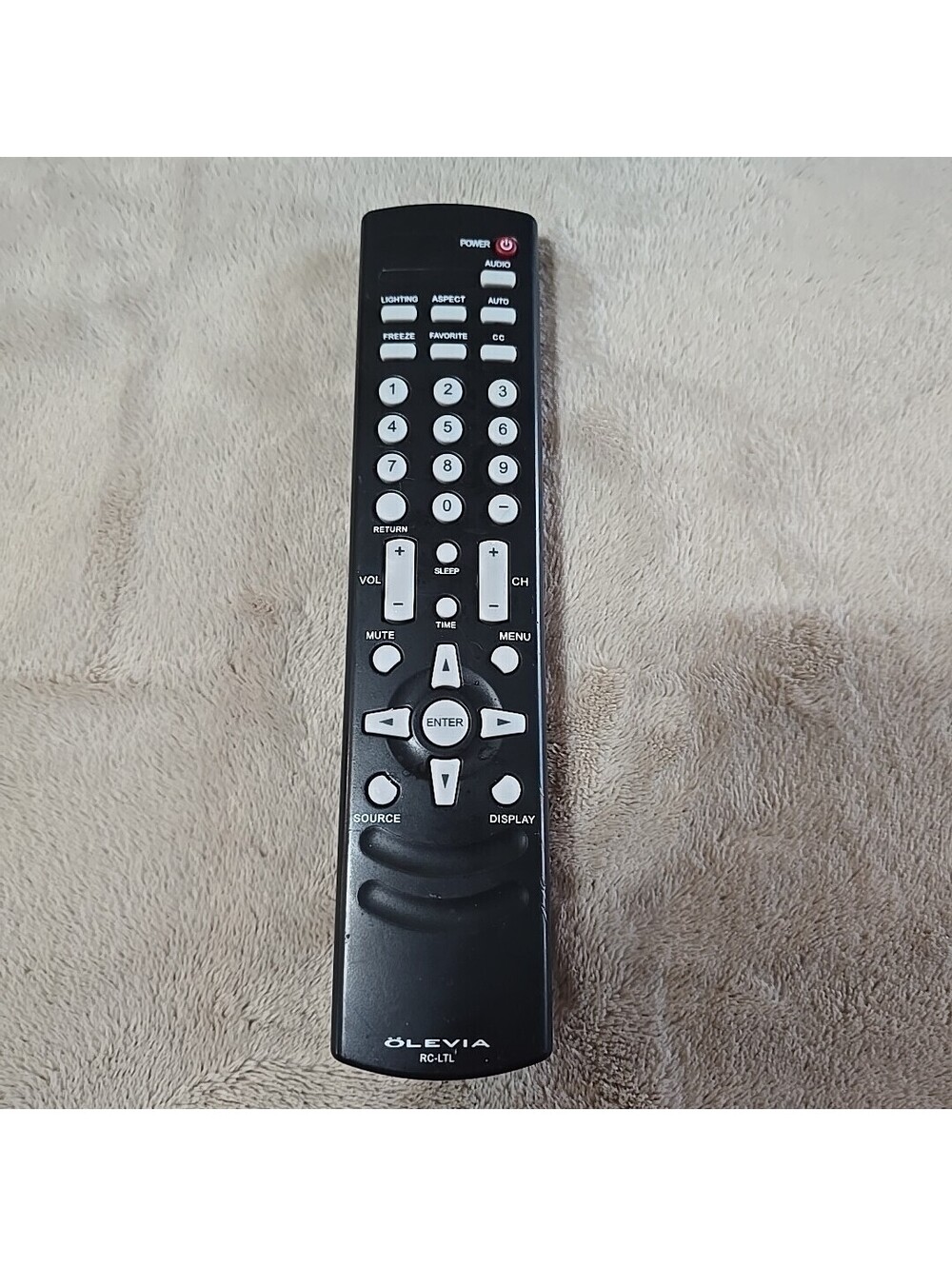 Olevia TV Remote Control RC-LTL for 427-S11 427-S12 432-S11 432-S12 437-S11
